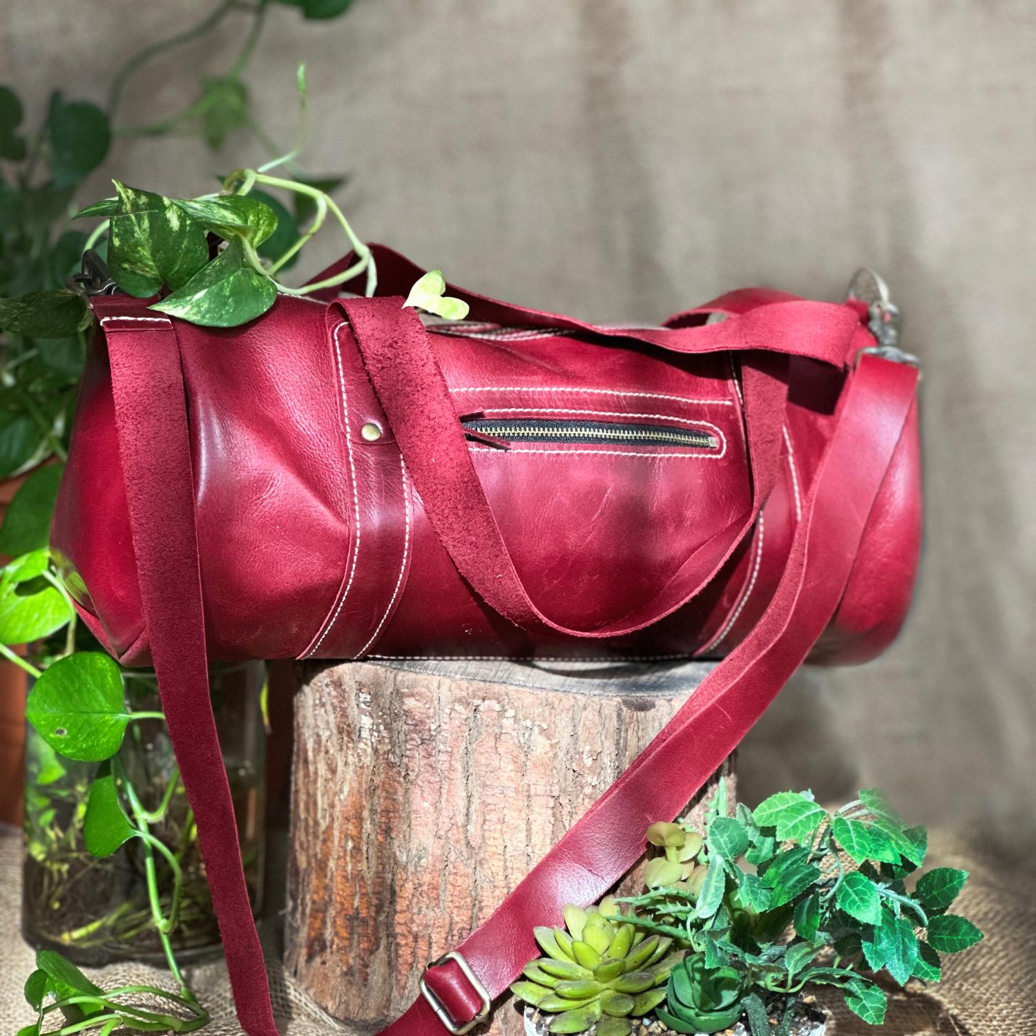 Duffle Bag Deep Plum