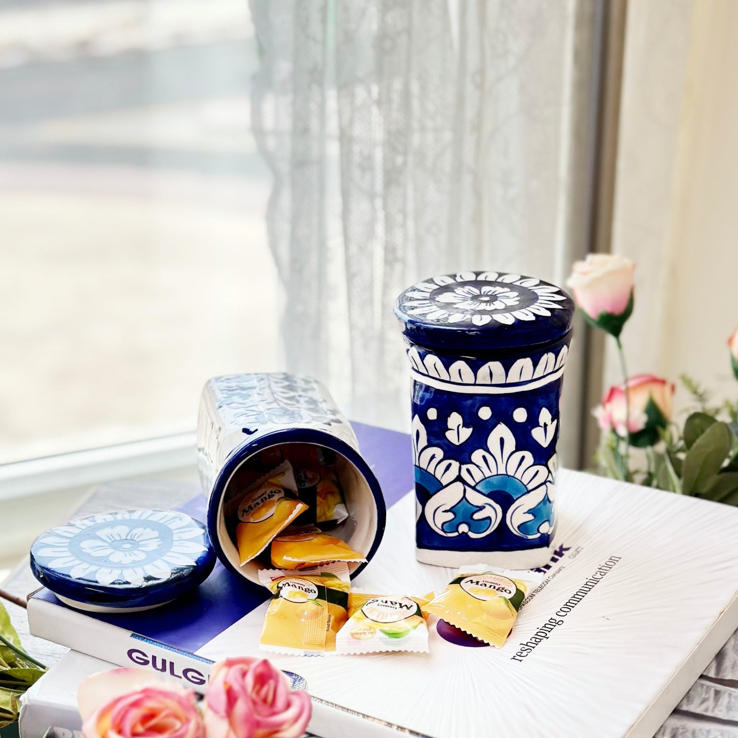 Multan Blue Pottery Jars