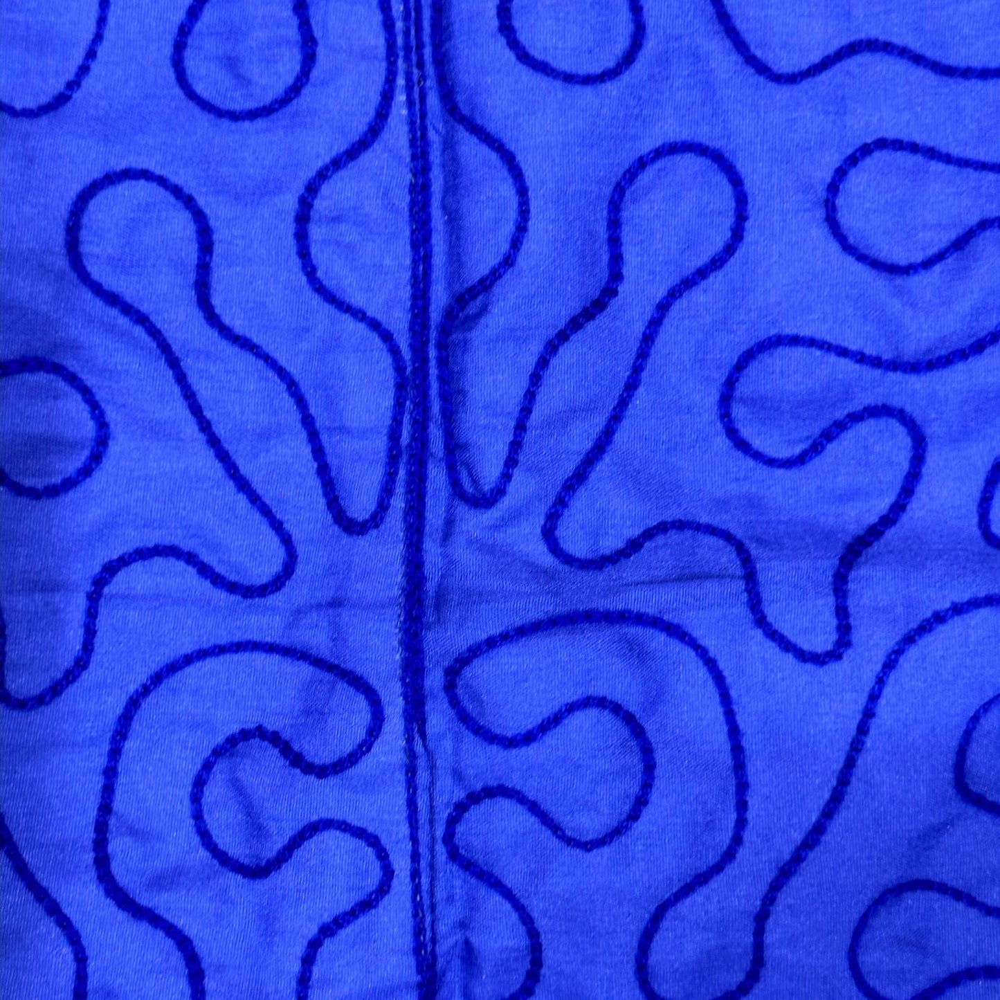 Hand Embroidered Koti(Waistcoat) – Royal Blue