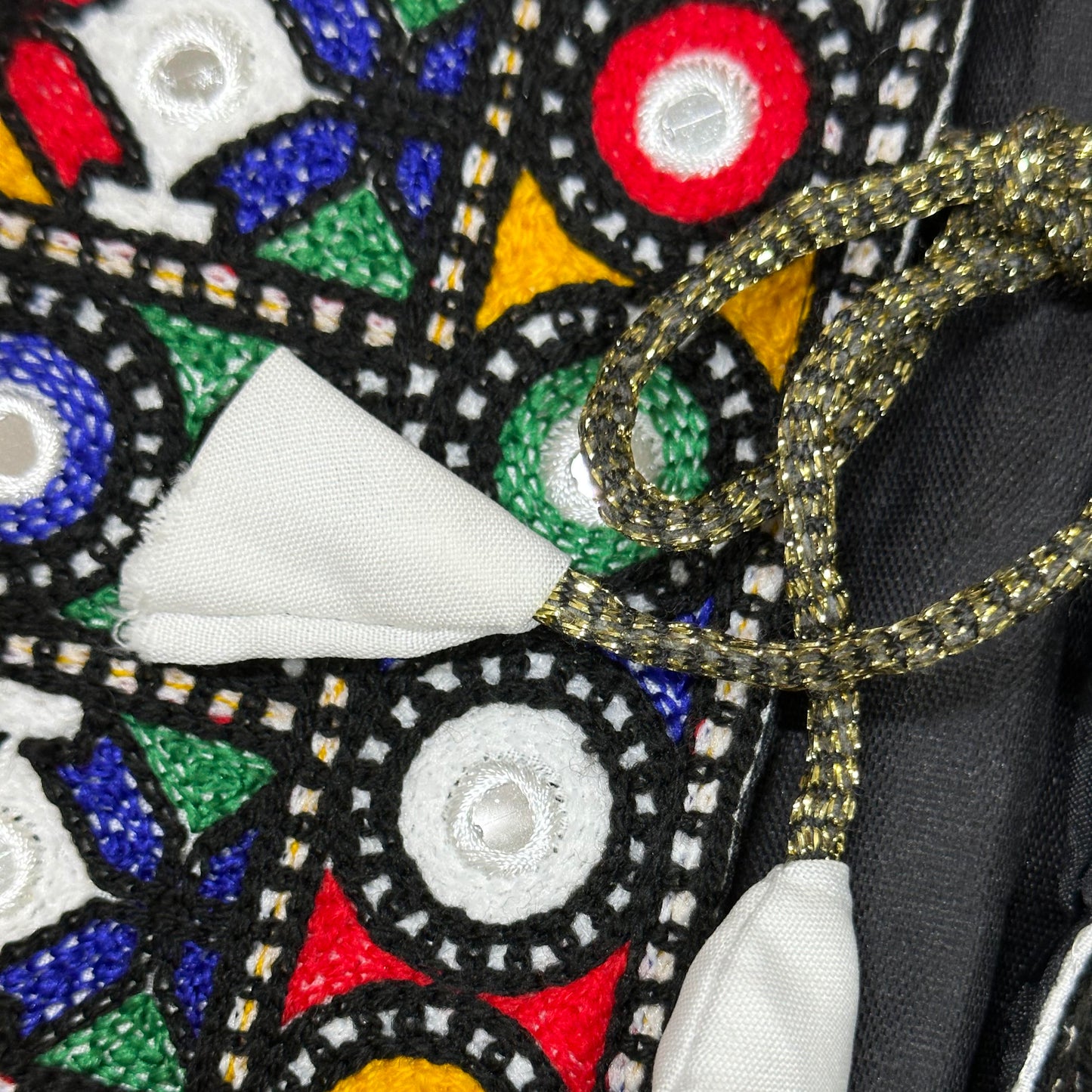 Hand Embroidered Koti(Waistcoat) – White