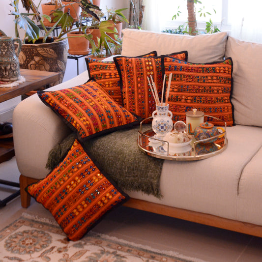 Moro Sandstone - Handmade Cushion Set
